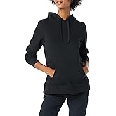 Amazon Essentials womens Fleece Hooded Tunic Sweatshirt