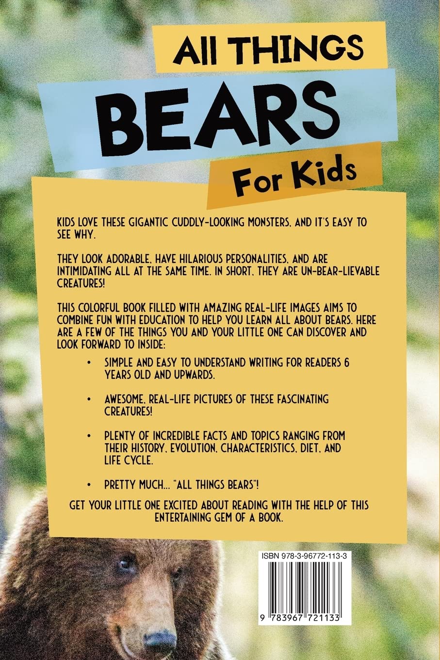 Mua All Things Bears For Kids: Filled With Plenty of Facts, Photos, and ...