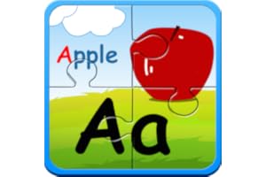 Preschool alphabet kids ABC puzzles and flashcards - free english learning games