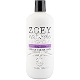 Zoey Naturals - Soothing Lavender Bubble Bath for Kids & Babies, Tear-Free Moisturizing Toddler Soap with Aloe & Avocado Oil for Calm Experience - Made in USA, 17 oz