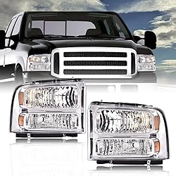 GRAND ORANGE Headlights Assembly Compatible with