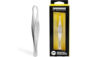 Tweezerman Pet At Home Tick Removal Tweezer for Dogs and Cats