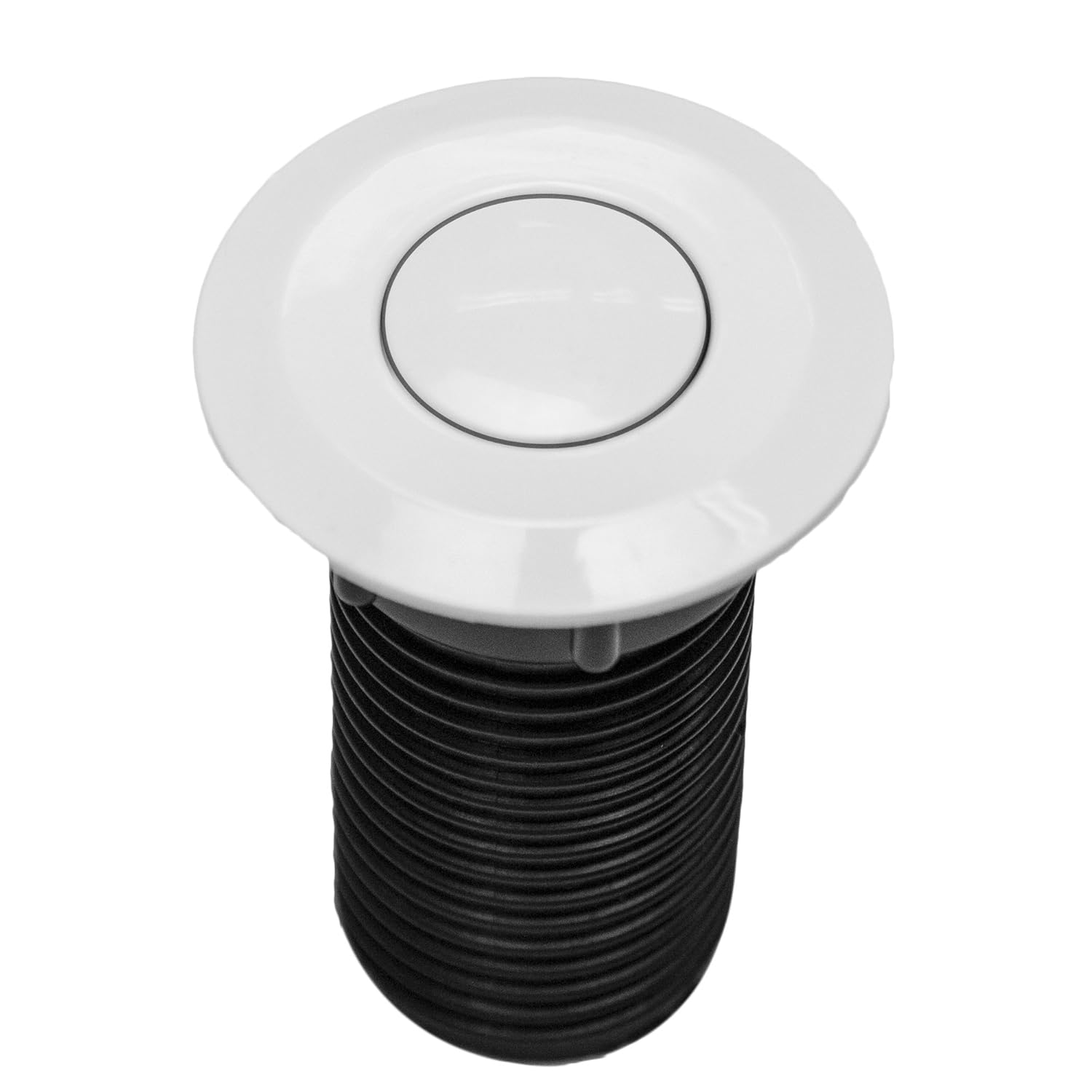 Geyser White Garbage Disposal Air Switch Button NEW Kitchen Fixtures