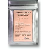 Talsen Chemicals Vitamin A Powder Retinyl Palmitate, Pure Retinol Powdered Vitamin Water Soluble Vitamin A USP & Cosmetic Grade (1 oz. / 28 Grams)