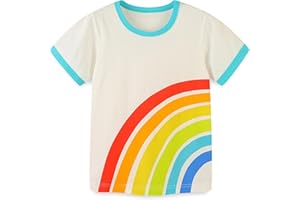 Winzik Boys Shirts, Toddler Boys' Tops Tees T Shirts Kids Short Sleeve Summer Excavator Clothes 2-8T