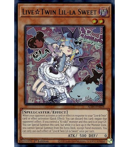 sweet☆twin Live?Twin Lil-la Sweet ALIN-EN028 Prices | YuGiOh Alliance