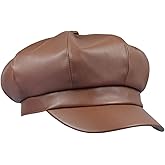 moonsix Newsboy Hat,Plain Cabbie Visor Beret Gatsby Ivy Caps for Women