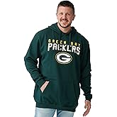 FOCO Men's NFL Team Logo Solid Hooded Sweatshirt