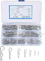 Jttxiu Cotter Pins Assortment Kit 100 Pcs Stainless Steel R Clips