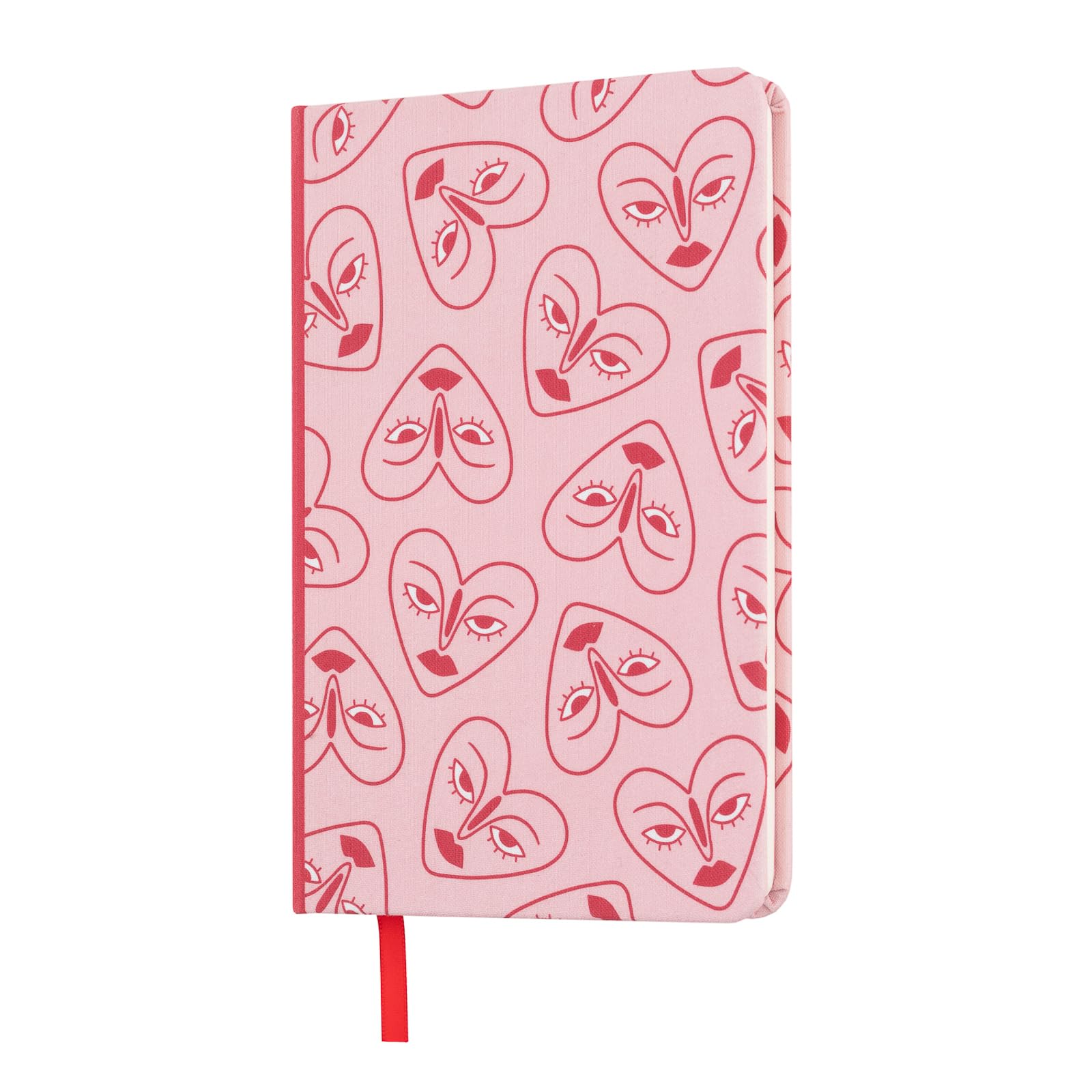 Kokonote A5 Notebook Hardback - CRVSH | Fabric Cover Bullet Journal Dotted Note Book, Dotted Notebook A5 Sketchbook | University Stationery, Cute Stationery Gifts