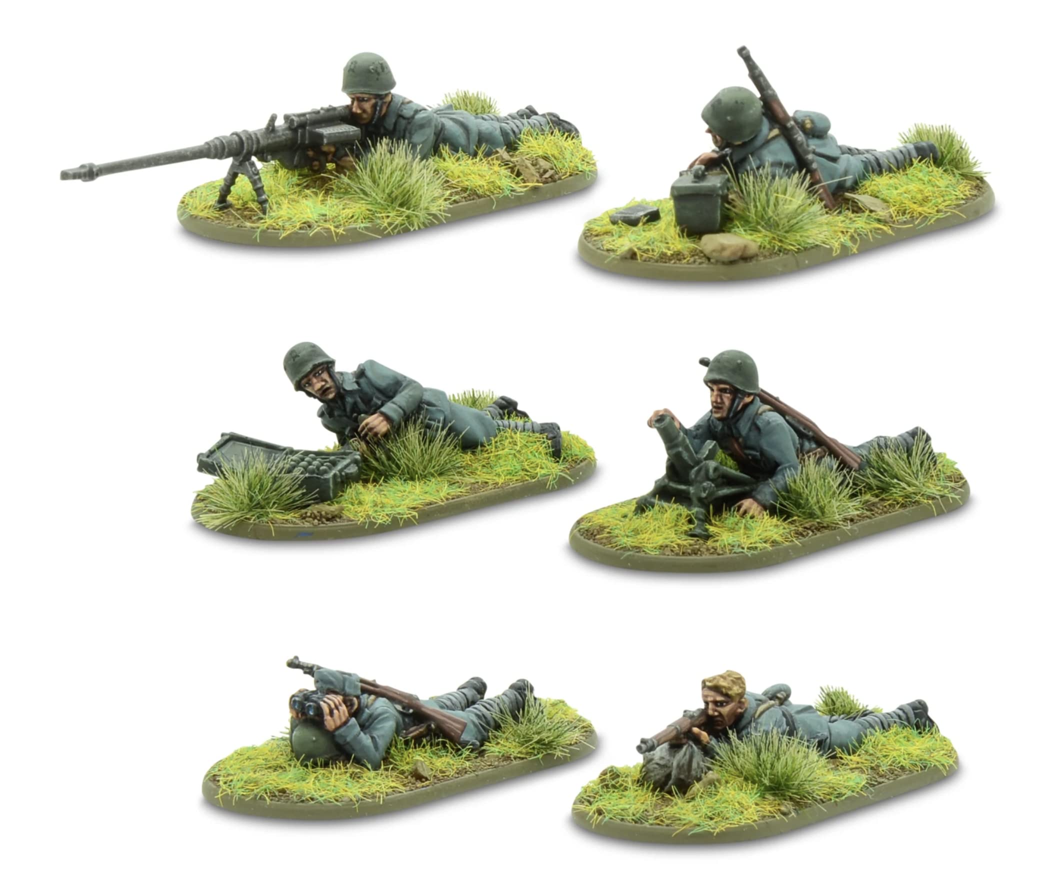 Warlord Games, Italian Army Sniper, Light Mortar and Anti-tank Rifle teams