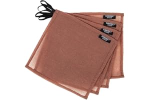 Lunatec Odor-Free Kitchen Dishcloths. A Scrubber and scouring pad for All Surfaces. (4-Pack)