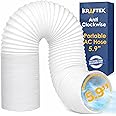 Kraftex Portable Air Conditioner Hose - AC Hose with 5.9" Diameter, Anti-Clockwise Thread, Length up to 80" - Exhaust Hose fo