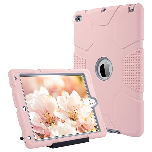 title=iPad Air 2 Cover, ULAK Custodia iPad Air 2 Cover ibrida a protezione integrale