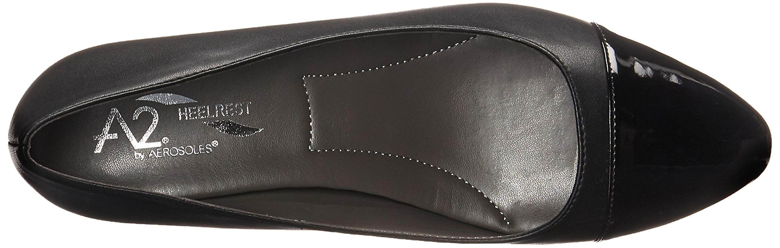 Aerosoles A2 Women's Silver Spoon Shoe, Black, 8.5 W US - Image 9