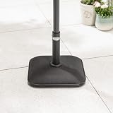CHRISTOW Garden Parasol Base 11kg Square Patio Umbrella Weight view 2