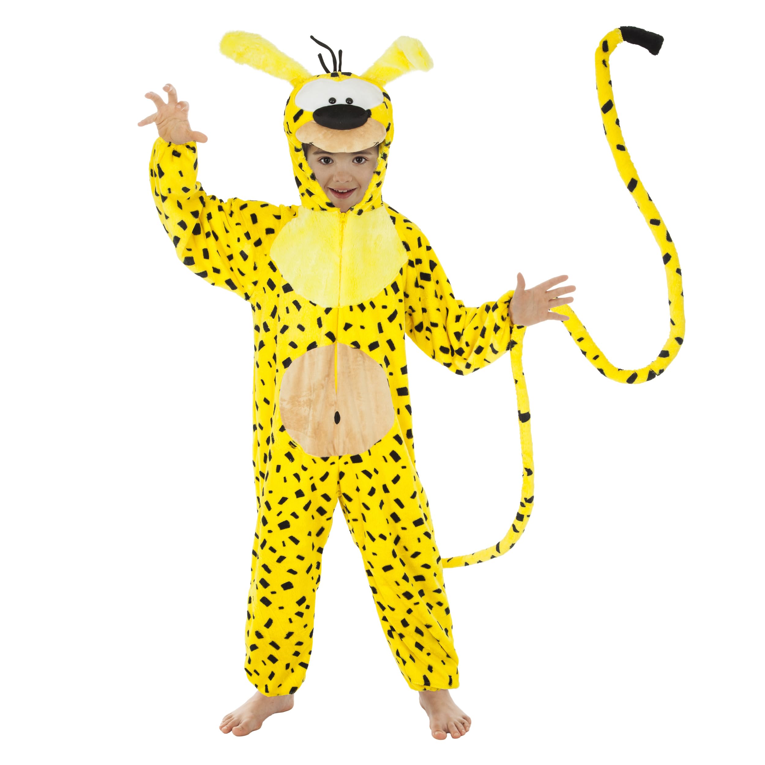 Chaks Marsupilami Child Costume - Yellow - 9 to 10 Years (140 cm)