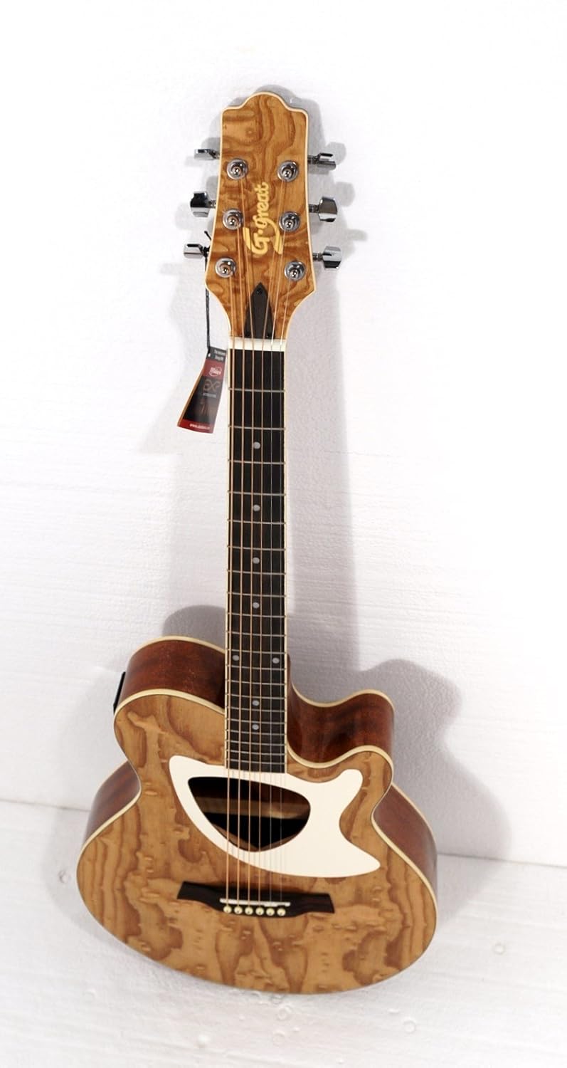 Guitars BuiltIn Tuner KAPOK TLO190CEQN Thin Body Acoustic Electric