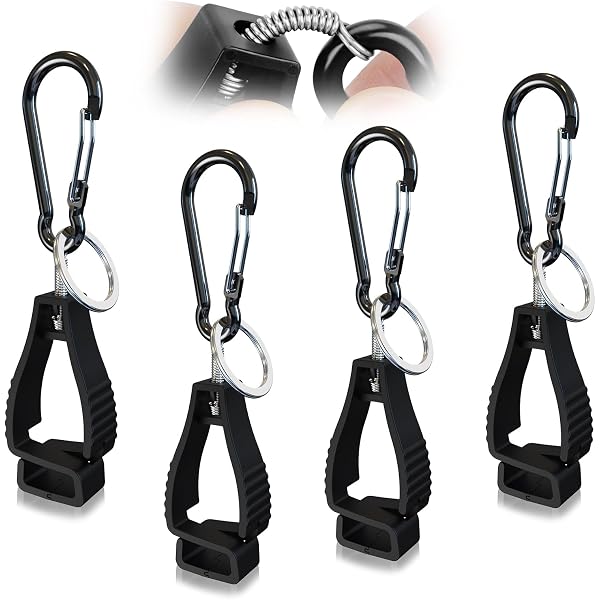 Lot De 4 Attaches à Gants Anti-perte 180 Cm - Réglables Pour Enfants Et Adultes En Hiver
