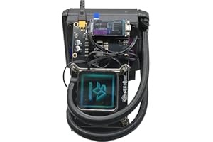 New NerdQaxe++ Rev 6.1 Hydro Bitaxe Miner - 6TH/s 100W Bitcoin Miner, 16.5J/TH High Efficiency, Quiet & 2.4G WiFi Open-Source