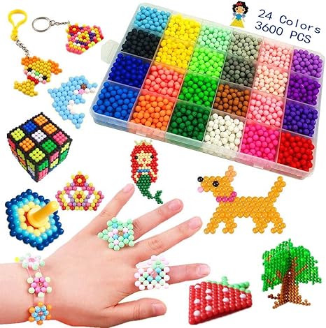 sticky beads toy