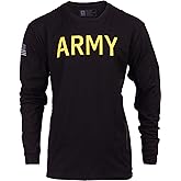 Army PT Style Shirt | U.S. Military Physical Training Infantry Workout Long Sleeve T-Shirt