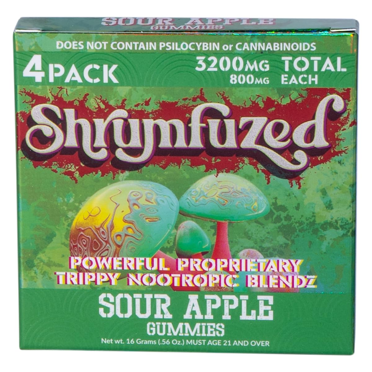 Shrumfuzed - Proprietary Nootropic Gummy 8000mg - Lion's