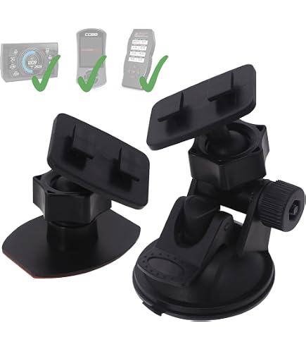 Windshield Suction Cup Mount Holder For SCT Livewire 9600 Ts Flash Tuners Secure Adjustable 415348