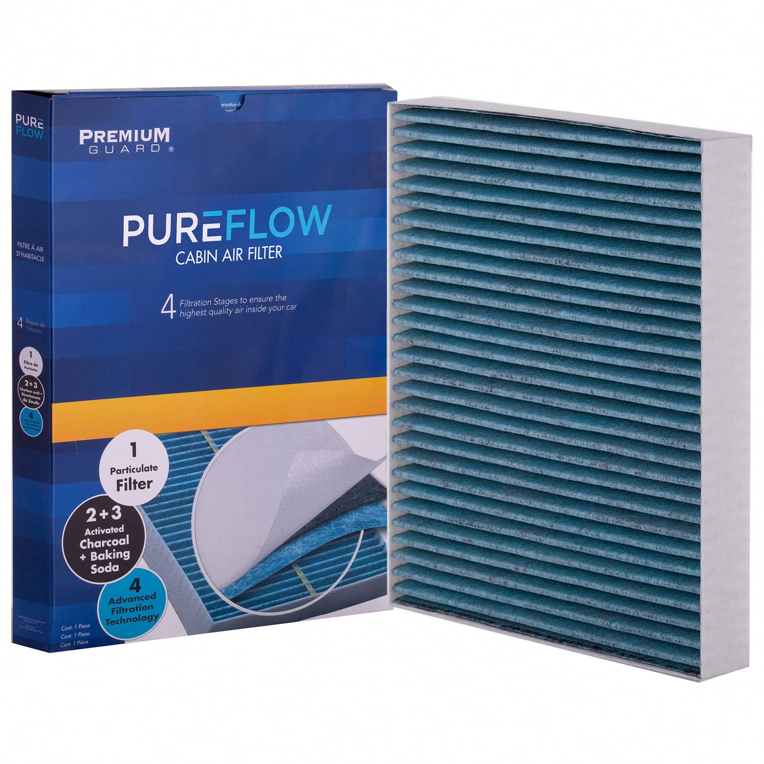 Photo 1 of PureFlow Cabin Air Filter PC4211X | Fits 2018-2025 Chevrolet Equinox, 2019-2025 Silverado 1500, 2016-2025 Malibu, 2020-2025 Silverado 2500 HD, 2019-2025 GMC Sierra 1500