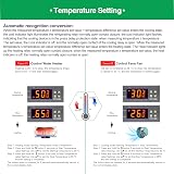 Aideepen STC-1000 Temperature Controller 110V-220V 10A Digital Thermostat view 4