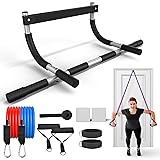 ONETWOFIT Pull Up Bar for Doorway, Adjustable Door