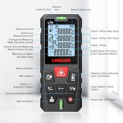 LASELION LT70 Laser Distance Meter – 70m