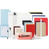 Cricut Joy&trade; 2 + Deluxe Bundle, Coral | Includes Supplies for 55 Projects + Bonus Digital Content - Perfect for Making Cards, Stickers, Labels, &amp; More