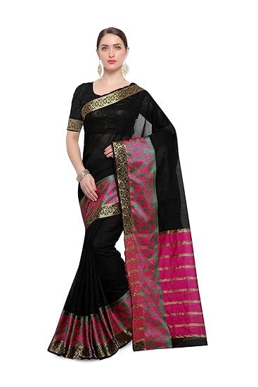 Divaastha Cotton Silk Woven Design Kanjivaram Saree