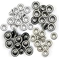 We R Memory Keepers - 60 Standard Cold Metal Eyelets for Scrapbooking - 15 of Each Color