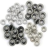 We R Memory Keepers - 60 Standard Cold Metal Eyelets for Scrapbooking - 15 of Each Color