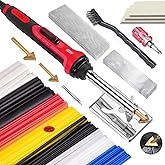 FGRSRZ 150W 3 IN 1 Plastic Welding Kit With 3-Speed Temperature Control | Professional Plastic Welder Tool With 3 Tips, 70pcs Welding Rods, Portable Plastic Weid Kit For Car Bumpe/Toys/Kayak Repairs