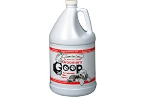 Groomer's Goop Pre-Bath Treatment Degreaser for Dogs & Cats - 1 Gallon Pump Bottle