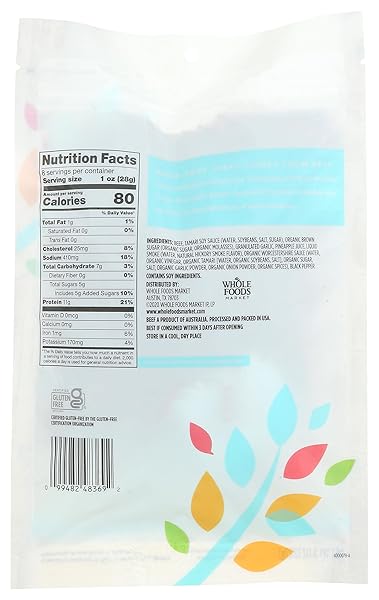 365 BY WHOLE FOODS MARKET, ORIGINAL FAMILY SIZE BEEF JERKY, 8 OUNCE