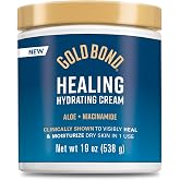 Gold Bond Healing Hydrating Body &amp; Face Cream Jar 19oz