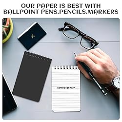 16 Pack Waterproof Notebook 3x5 All Weather Police