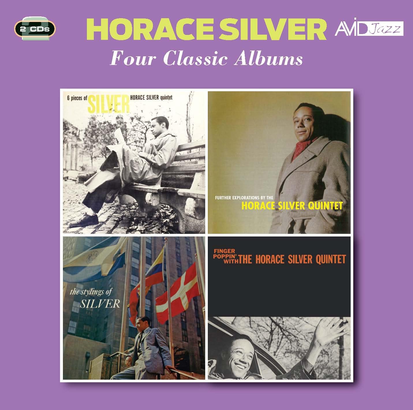 Four Classic Albums (Six Pieces Of Silver / Further Explorations By The Horace Silver Quintet / The Stylings Of Silver / Finger Poppin' With The Horace Silver Quintet)