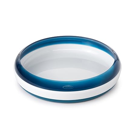 OXO Tot Plate with Removable Training Ring - Navy