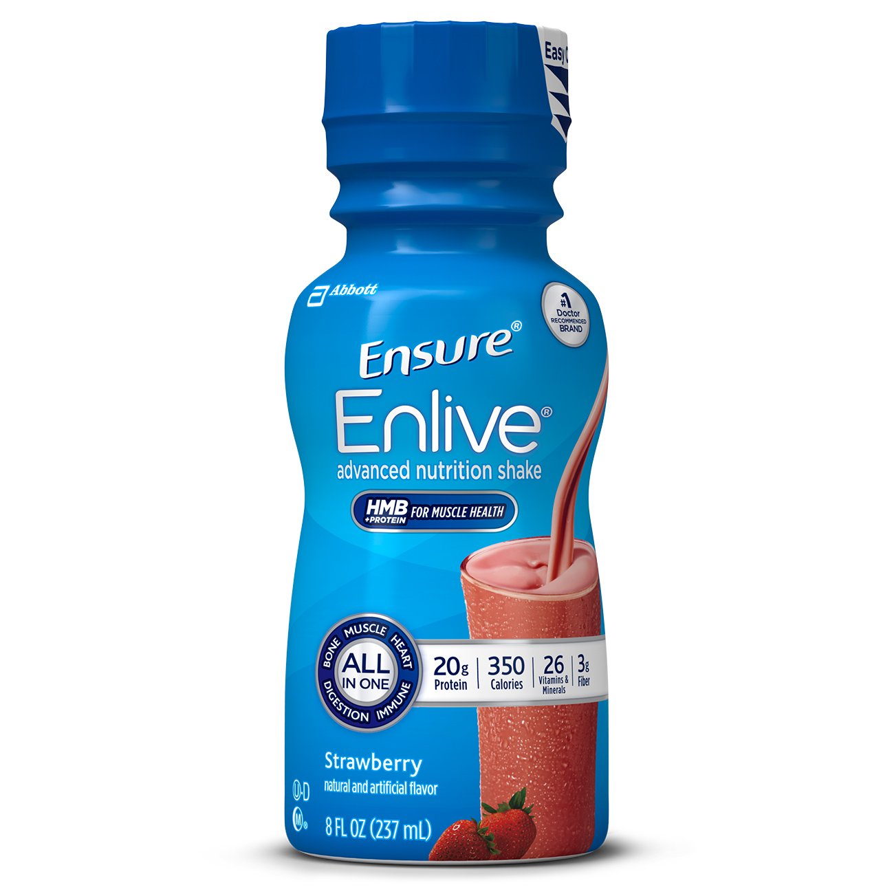 is ensure enlive good fo low fat diet