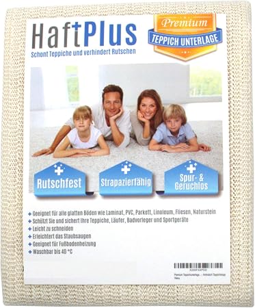 Haftplus Teppichunterlage Antirutschmatte Haftet Ohne Zu