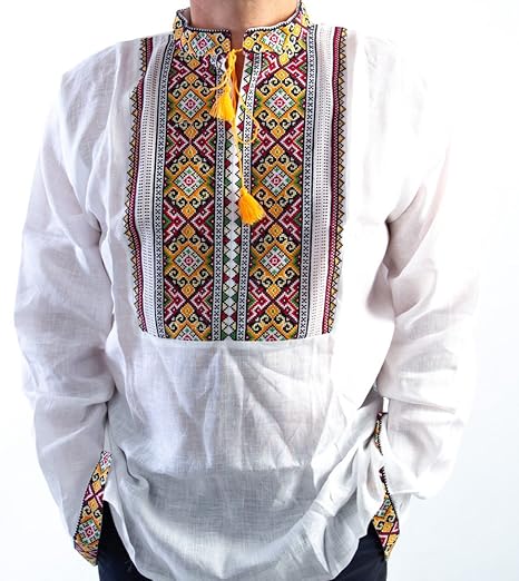 punto de cruz para camisas de hombres