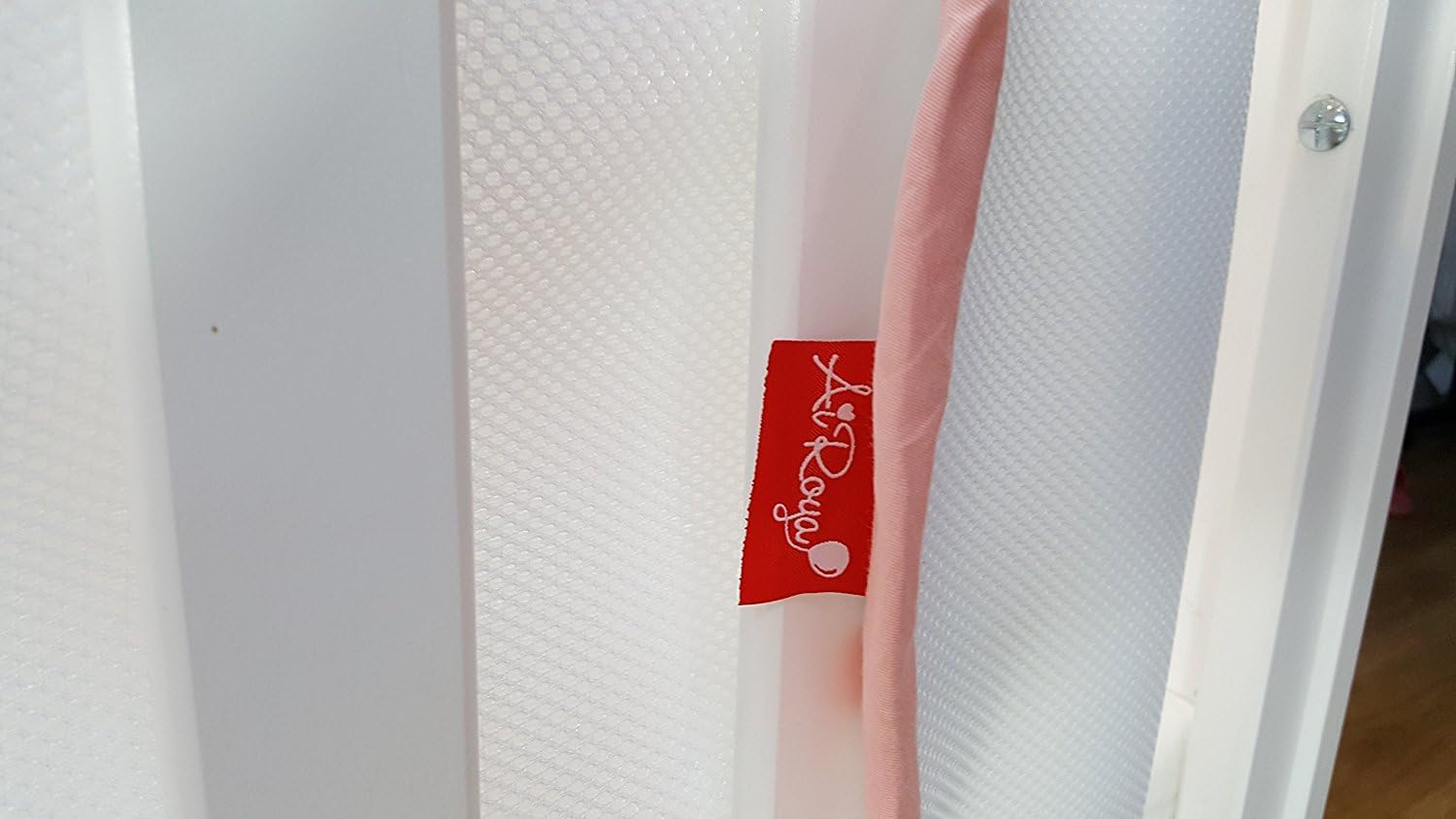AiRoya® Premium 4-Sided Breathable Cot Bumper, Double Layers for Extra-Padding, Free from Entanglement Risk Design - Image 5
