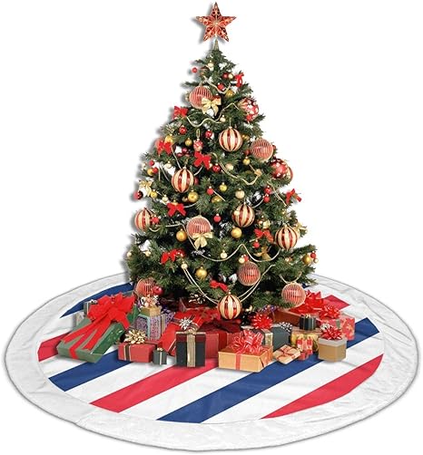 Amazon.com: Christmas Tree Skirt Blue 