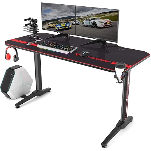 Vitesse 55" Gaming Desk Racing Style Computer Desk