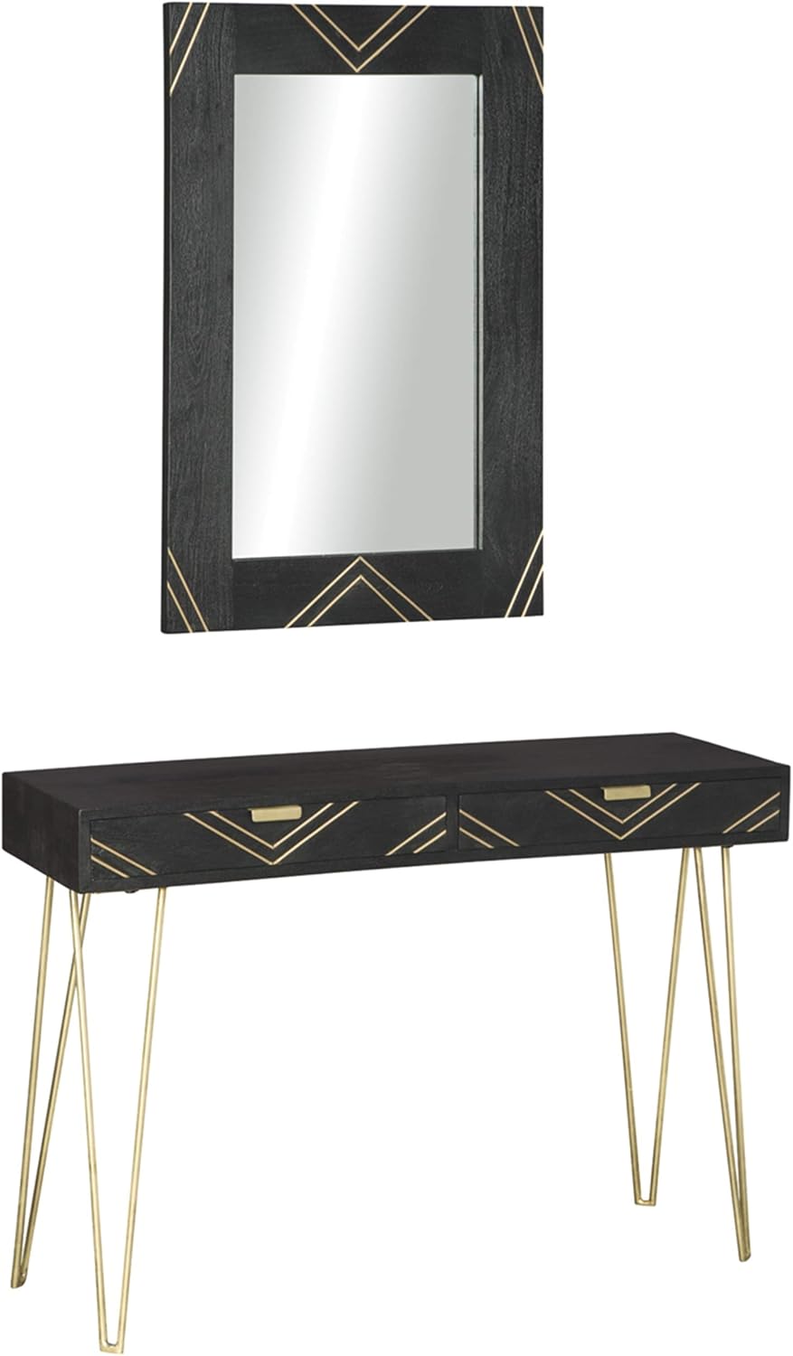 Best foyer table and mirror set